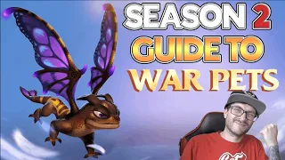 WAR PETS! HOW THEY ACTUALLY WORK! Full Breakdown of Season 2 Announcement! Trading, Skills & Capture