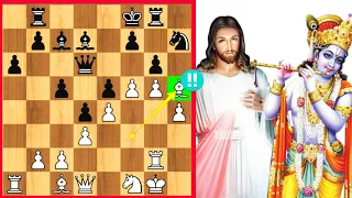 Brilliant Bishop Sacrifice of GOD !! Stockfish vs GOD | King's Indian Defence | God | Stockfish