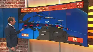 Tropics Update: Potential Tropical Cyclone 2, and two other areas of interest