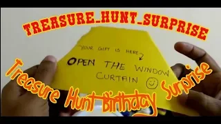 Unforgettable Birthday Surprise To Wife | Birthday Treasure Hunt Watch Till End