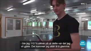 Dagsrevyen august 2022, DNBS&A ved Joakim Visnes, 17 år, gull til Norge i KIBC.