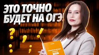 Вся пунктуация для ОГЭ по русскому языку 2024