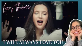 LucieV Reacts to Lucy Thomas - I Will Always Love You (Whitney Houston Cover)