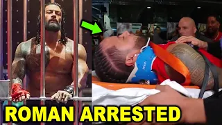 Roman Reigns Arrested for Attacking Jimmy Uso on SmackDown - WWE News July 2023
