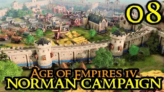 ROCHESTER 1215 - Age of Empires IV || NORMAN CAMPAIGN || Epic RTS Gameplay Part 08