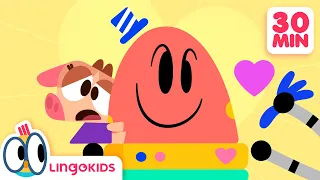 Learn EMPATHY 💙 and More with BABY BOT Cartoons for Kids | Lingokids