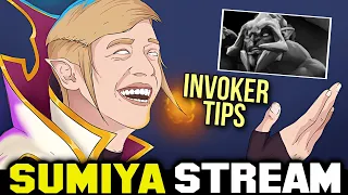 Some Invoker Tips & How to lane against Huskar | Sumiya Invoker Stream Moment 3786