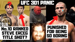 WHAT? Alexandre Pantoja vs Steve Erceg Main Event? Not Mokaev? The UFC IS PANICKING About UFC 301?