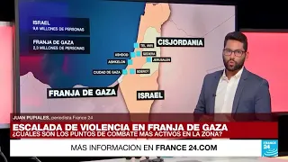 Los puntos en los que Israel ha sido atacada por la incursión de Hamás