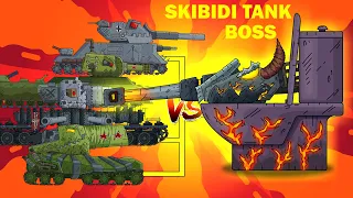Skibidi toilet Tank Boss vs monster