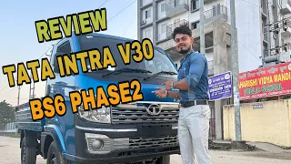 TATA INTRA V30 BS6 PHASE 2 // TEST DRIVE //REVIEW WITH Mr. Jyotish das in our dealer sales executive