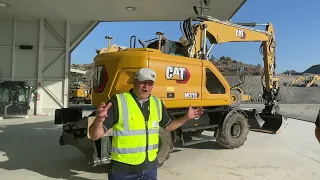 Introducing the all new Cat M315 wheeled excavator from Caterpillar