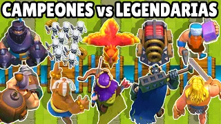LEGENDARY vs CHAMPIONS | WHICH IS BETTER QUALITY? | NEW CARDS | clash royale
