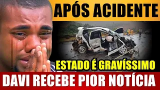 Após AClDENTE, Davi do BBB 24 e FAMÍLIA recebem PI0R NOTÍCIA: 'ESTADO É GRAVÍSSIMO'