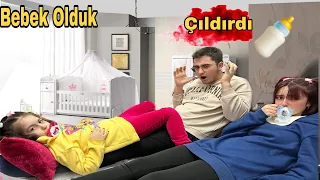 ZEYNEP HİRANUR BEBEK ENES ÇILDIRDI/CADI TEYZE/بابا جاب لي بالون - جنى مقداد | طيور بيبي