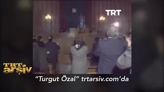 Turgut Özal'ın Cumhurbaşkanı Seçildiği An