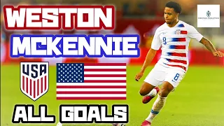 Weston McKennie | All Goals for USMNT