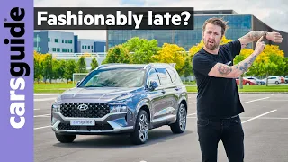 Hyundai Santa Fe Hybrid 2023 review | Extra efficiency, extra cost. Does this three-row SUV add up?