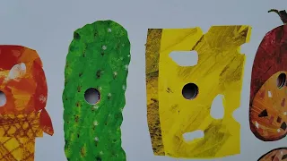 The Very Hungry Caterpillar by Eric Carle with Core Words