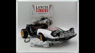 Lancia Stratos HF N 42 livrea Alitalia! L'unica vera regina dei Rally! Edizione Centauria, scala 1:8