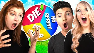 ROBLOX RAINBOW SPIN WHEEL CHALLENGE WITH PRESTONPLAYZ! (Flee The Facility)