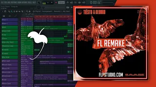 Tiësto & Deorro - Savage (FL Studio Remake)