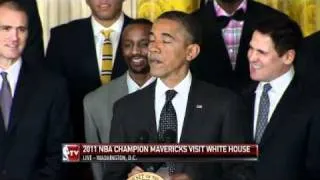 Dallas Mavericks White House Visit