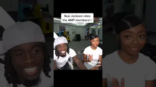 Skai Jackson rates the amp members #kaicenat #amp #skaijackson #dukedennis #disney