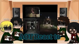 AOT React to trevor henderson creation