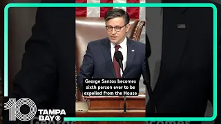 George Santos becomes sixth member of House to ever be expelled