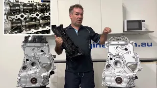 Toyota Hilux Prado 2.8 1GD-ftv top end engine noise, misfire, camshaft roller rocker failure.