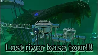 Lost river base tour in subnautica!