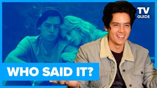 Riverdale Cast Plays WHO SAID IT? Jughead or Emo Band