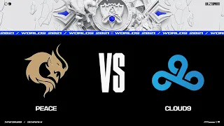 PCE vs. C9 - Game 3 | Play-In Knockouts Day 2 | 2021 World Championship