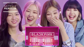 BlackPink Girls Reacts to BlackPink: Light Up the Sky Trailer | K-POP Netflix 1080p60fps