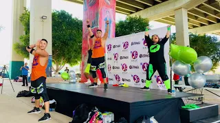 Zumba Brothers Twinz, Chicano Park, October 23, 2021.