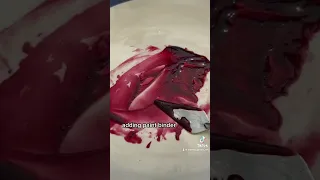 Nature Crafts: Making Hibiscus Flower Paint #shorts