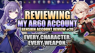 18 Months of Genshin Impact. A Look Into My Whale Account | Genshin Account Review #20