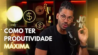 COMO TER PRODUTIVIDADE MÁXIMA | CORTES JOEL JOTA PODCAST