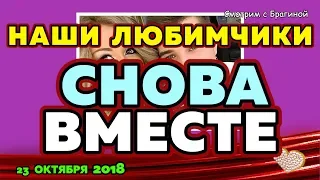 Наши ЛЮБИМЧИКИ снова ВМЕСТЕ !!!  ДОМ 2 НОВОСТИ, 23 ОКТЯБРЯ 2018.