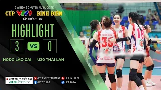 🟢 [HIGHLIGHT] HCĐG LÀO CAI - U20 THÁI LAN | Cúp VTV9 - Bình Điền 2024 | JET STUDIO