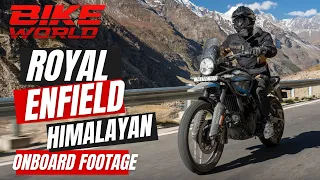 New Royal Enfield Himalayan Onboard Footage With Chris Northover