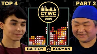 2019 CTWC Classic Tetris Semifinal 2 - KORYAN vs. BATFOY