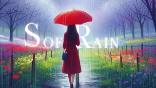 Relaxing Music & Rain Sounds-Fall Asleep With The Soothing Sounds Of Rain | ASMR, Study, Relax. 4k!