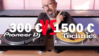 Pioneer DJ PLX-500 vs Technics SL-1200GR: quale SUONA MEGLIO?