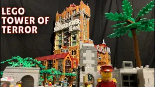 LEGO TOWER OF TERROR Disney World EVERY DETAIL