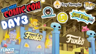 Funko NYCC 2023 DAY 3 | Giveaway Pop Found! | Funko Pop Hunting New York Comic Con 2023 Funko Booth