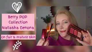 NATASHA DENONA BERRY POP COLLECTION | Can this work on fair and mature skin?