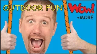Outdoor Fun for Kids with Steve and Maggie | Short Stories for Children from Wow English TV