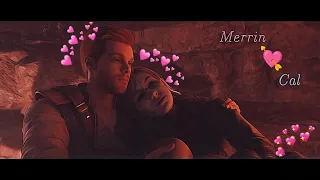 💕 Love Story - Merrin and Cal (Cute Romantic Scene) - Jedi Survivor
